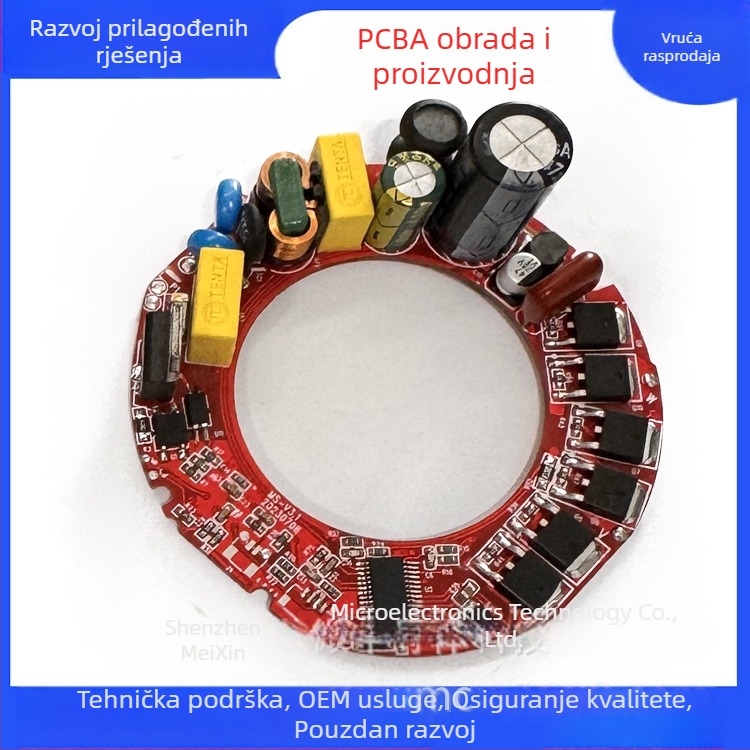 Certificirana upravljačka ploča za sušilo za kosu visokih performansi s brushless motorom PCBA