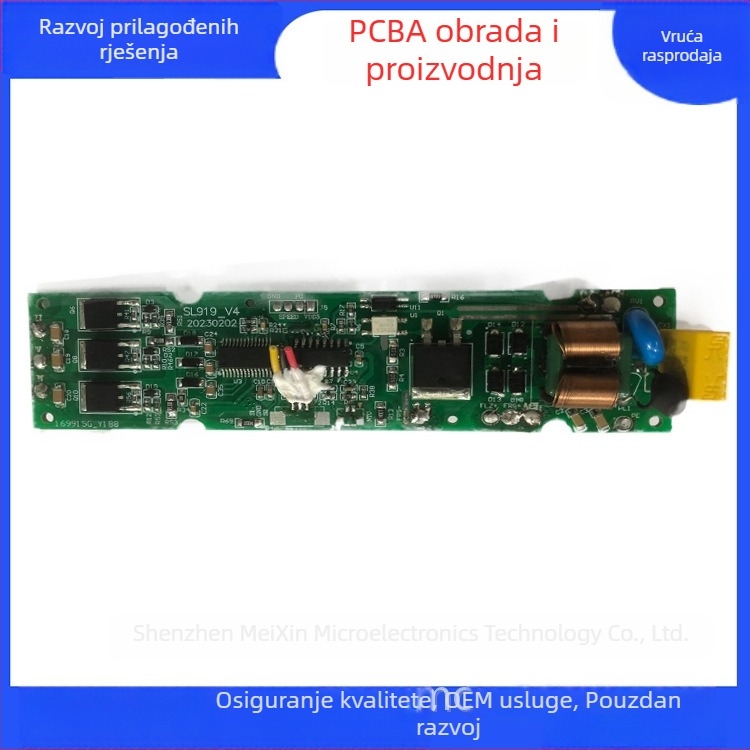 Certificirana upravljačka ploča za sušilo za kosu visokih performansi s brushless motorom PCBA
