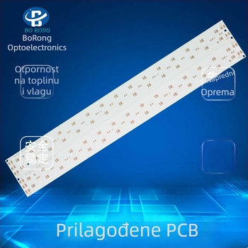 LED linearni panel s aluminijskim substratom, jednostranac, za uzgoj biljaka; ulična rasvjeta i dugački trakovi za pranje zidova