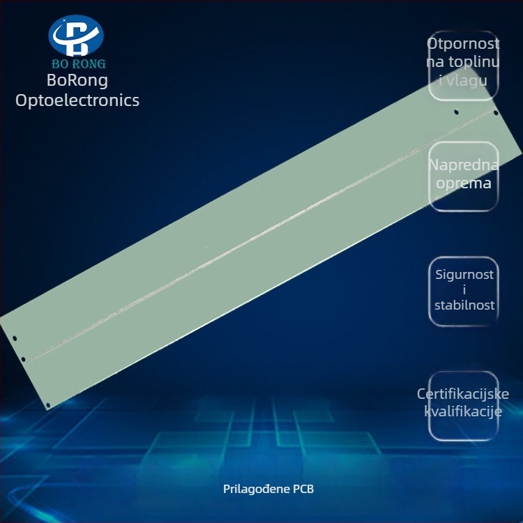 LED linearni panel s aluminijskim substratom, jednostranac, za uzgoj biljaka; ulična rasvjeta i dugački trakovi za pranje zidova