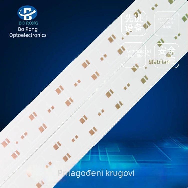 LED linearni panel s aluminijskim substratom, jednostranac, za uzgoj biljaka; ulična rasvjeta i dugački trakovi za pranje zidova