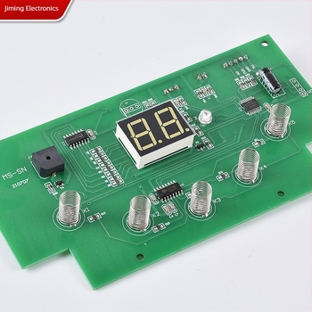 Upravljačka ploča za pametne male kućanske uređaje — razvoj PCB-a, prototipizacija pločice, dizajn sklopova i ploča s tipkama.