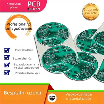 LED PCB s aluminijskim substratom za brzo prototipiranje, razni PCB materijali
