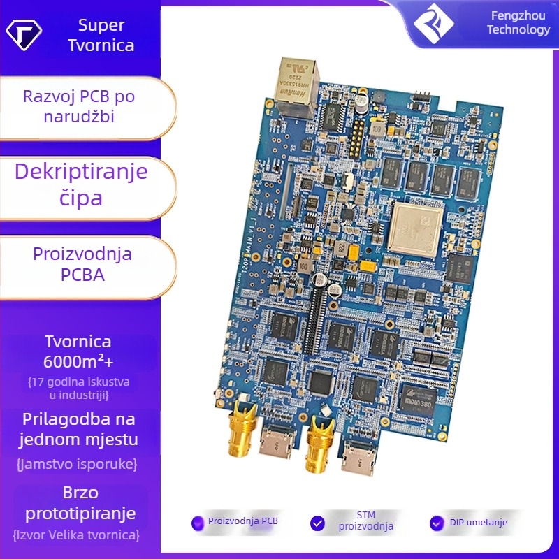 PCB reverzno inženjerstvo, prototipiranje ploča, PCBA SMT montaža, OEM materijali