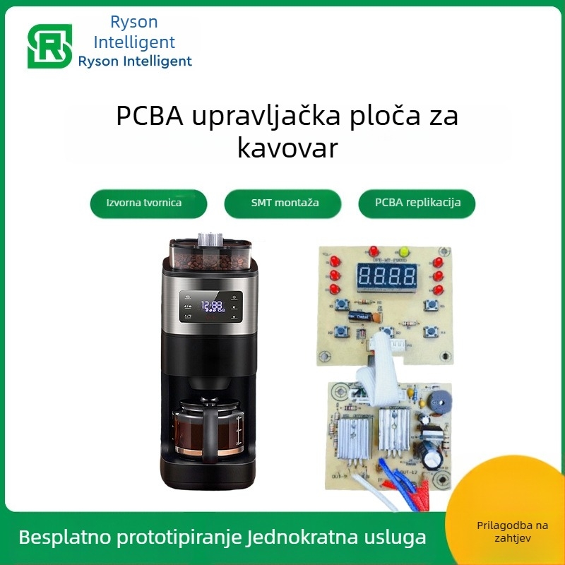 Fabricki prilagođeni višenamjenski kvapni aparat za kavu s PCBA upravljačkom pločom za test kapsula