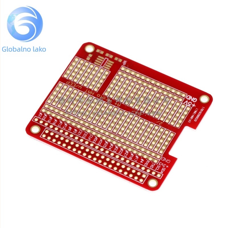 Raspberry Pi 2. generacije HAT pločica DIY set za lemljenje kompatibilan s B+/A+ Pi