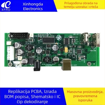 TS-D9800S PCBA pločica za industrijsku kontrolu i digitalnu kameru, replikacija temeljem BOM-a, prototipiranje i masovna proizvodnja 1:1