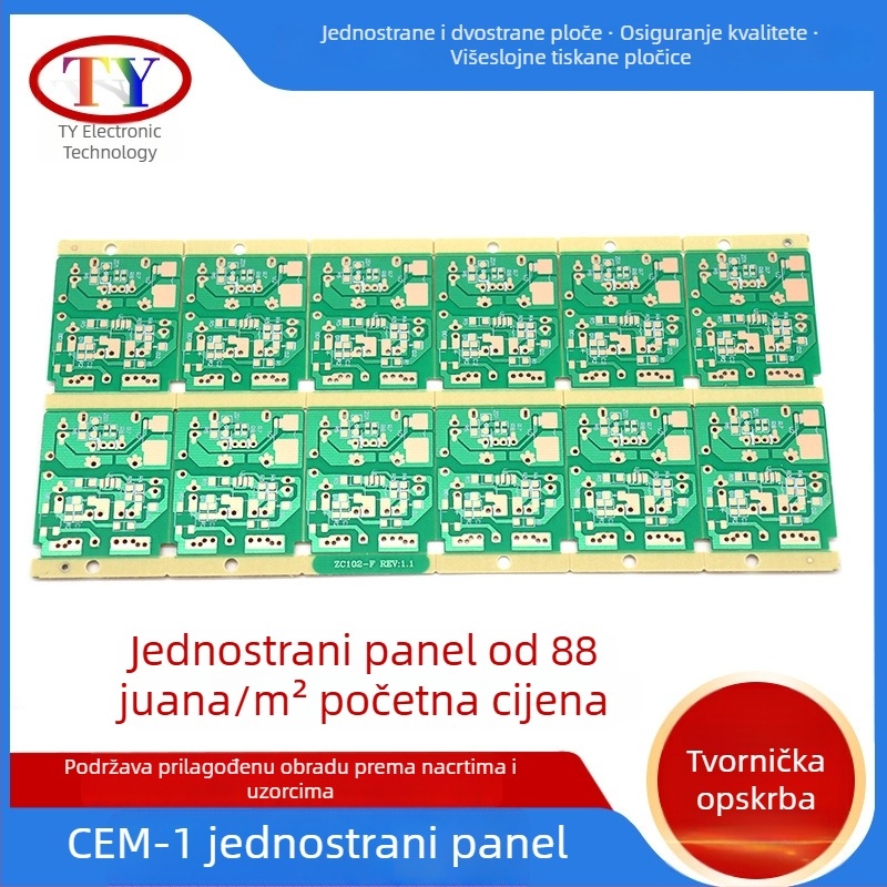 CEM-1 jednostrani PCB i razne višeslojne PCB