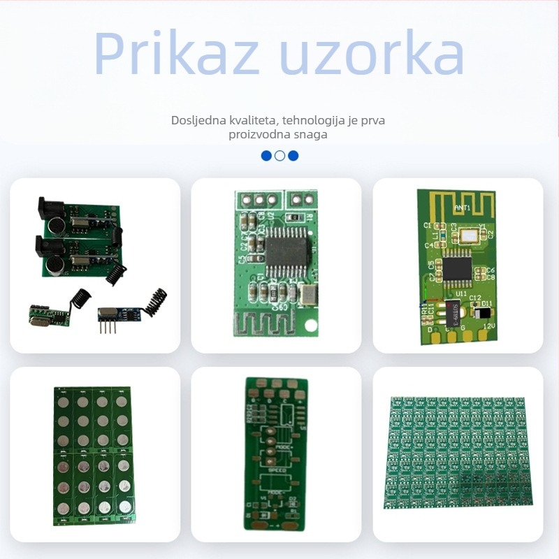 Mini RGB LED ploča upravljač PCBA – SMT sklapanje i razvoj rješenja