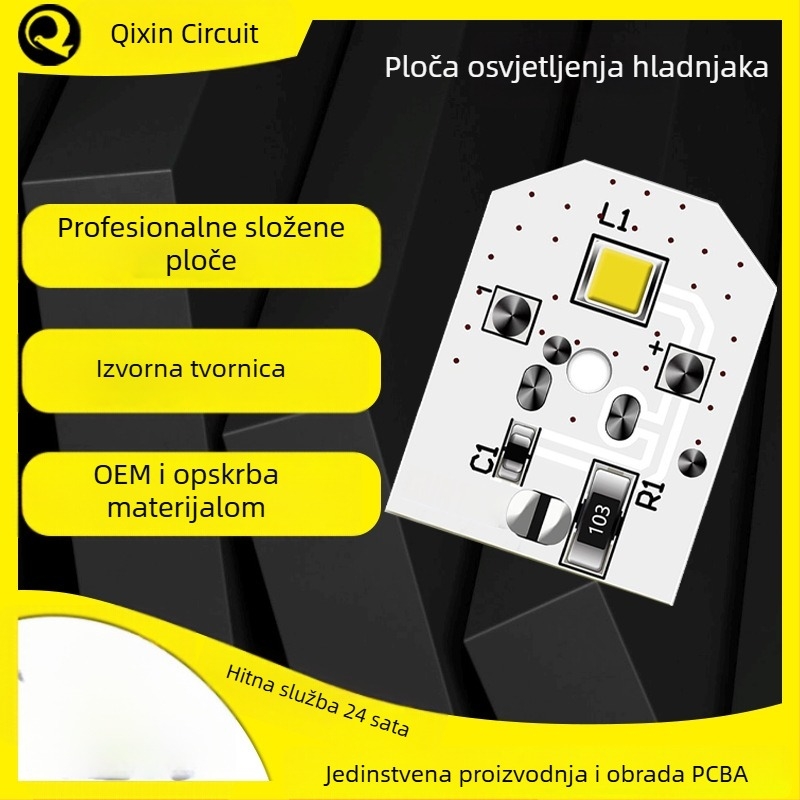 GE LED pločica za rasvjetu hladnjaka – dizajn i prototipiranje