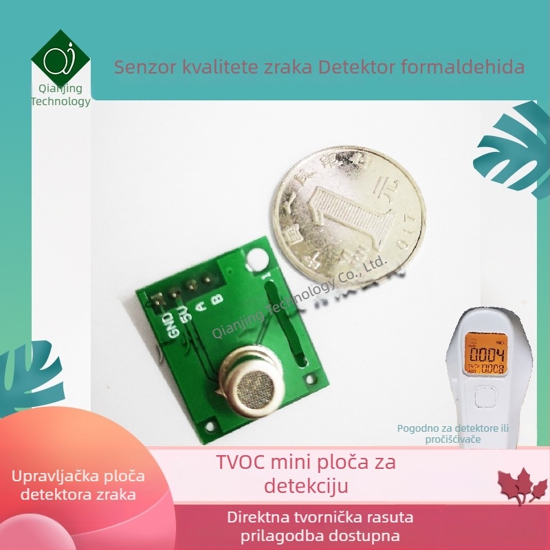 TVOC senzor modul sa četiri razine – detektor dima, formaldehid, CO/AQI (digitalna verzija)