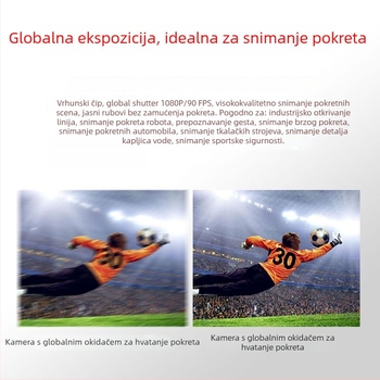 2.0 MP USB kamera modul, 1080p, 90fps, ručni fokus, USB 2.0, bez upravljačkog programa, za stolna računala, prijenosna računala, videokonferencije i sigurnosne kamere