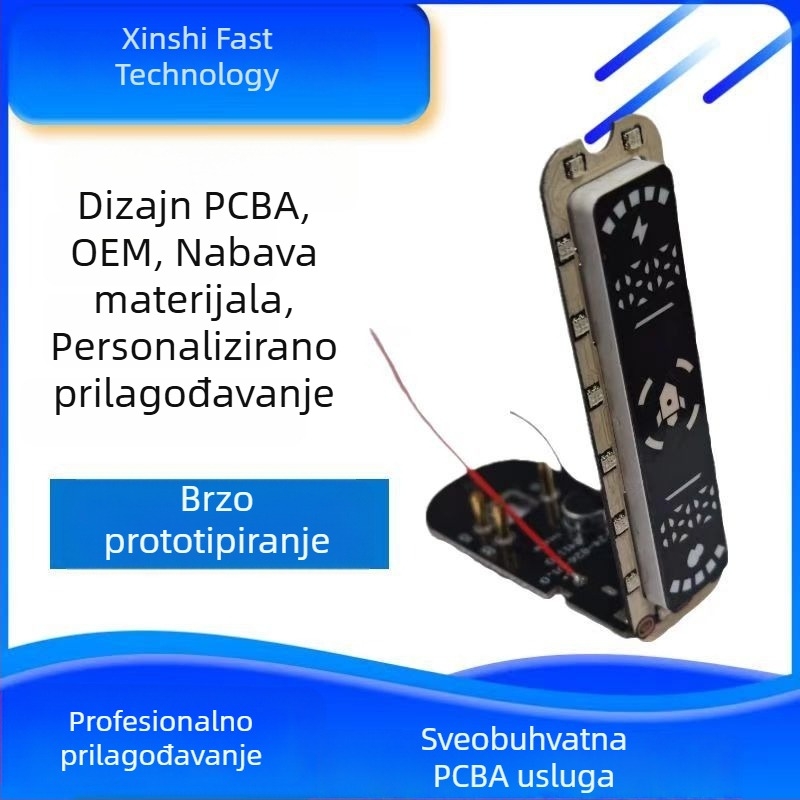 PCBA razvoj za kontrolnu ploču atomizatora, prototipiranje PCB-a i SMT montaža (materijali uključeni)