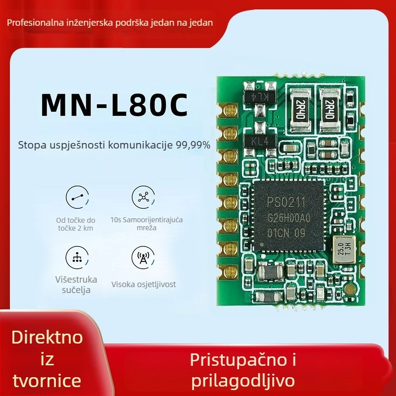 PLC modul s HiSilicon čipom, trofazni četverovodni sustav, visoka otpornost na smetnje, dugi domet prijenosa signala