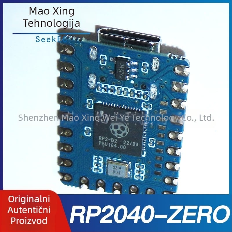 Raspberry Pi RP2040-Zero mikrokontroler razvojna ploča PICO RP2040 dvojezgreni procesor učna ploča