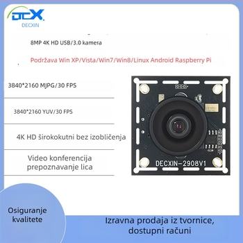 IMX415 Industrijski modul kamere USB 3.0, 8 MP, 4K za videokonferencije