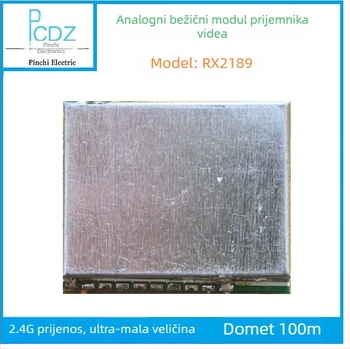 2.4G analogni video-primateljski modul, bežični prijemnik prijenosa slike, model RX2189