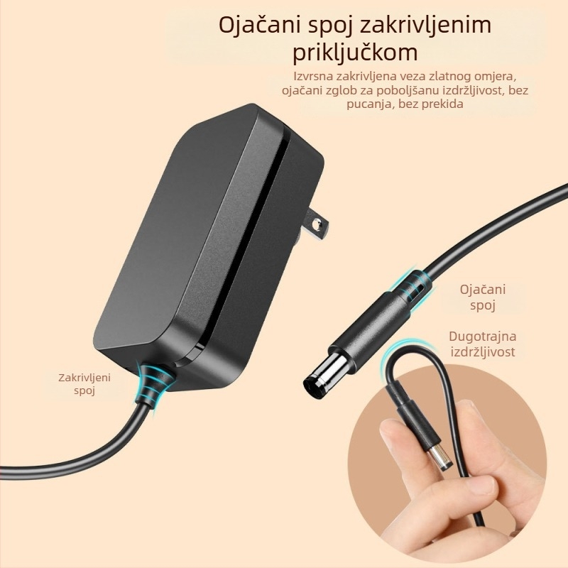 Napajajući adapter 12V 2A s US utikačem, UL i FCC certificiran, 24W za svjetlosne trake i lampe