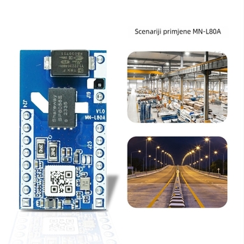 PLC modul MN-L80A, PLC-IoT modul za komunikaciju preko nositelja energije, vanjski LD signalni transmiter s visokom osjetljivošću