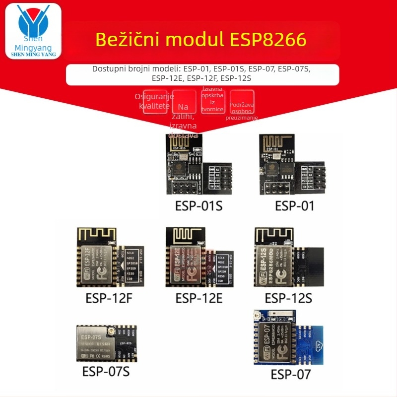 ESP8266 WiFi modul ESP-01 serija za IoT