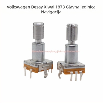 Volkswagen 187B Desay Siwei 280D navigacijska jedinica – regulacija glasnoće, potenciometar, enkoder i prekidač, okretni gumb