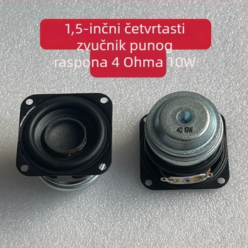Visokofidelitetni 1,5-inčni zvučnik s punim rasponom, 40 mm pogonski element, pogodan za popravak i zamjenu Boss zvučnika