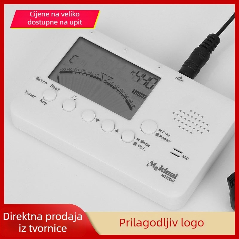Meimus MT520W tuner za puhačke instrumente i elektronički metronom za saksofon, flauta, tubu i trubu