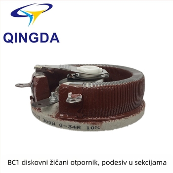 Crveni visokokvalitetni klizni disk potenciometar s podesivim otporom 25W 50W 100W 150W 300W 500W