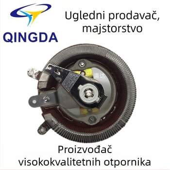Crveni visokokvalitetni klizni disk potenciometar s podesivim otporom 25W 50W 100W 150W 300W 500W