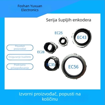 Inkrementalni otočni enkoder s šupljim osovinom EC56 EC43 EC35 EC28 EC25