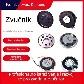 Ultra-tanki vodootporni zvučnik s pametnim glasom za sigurnosne i medicinske IPC uređaje