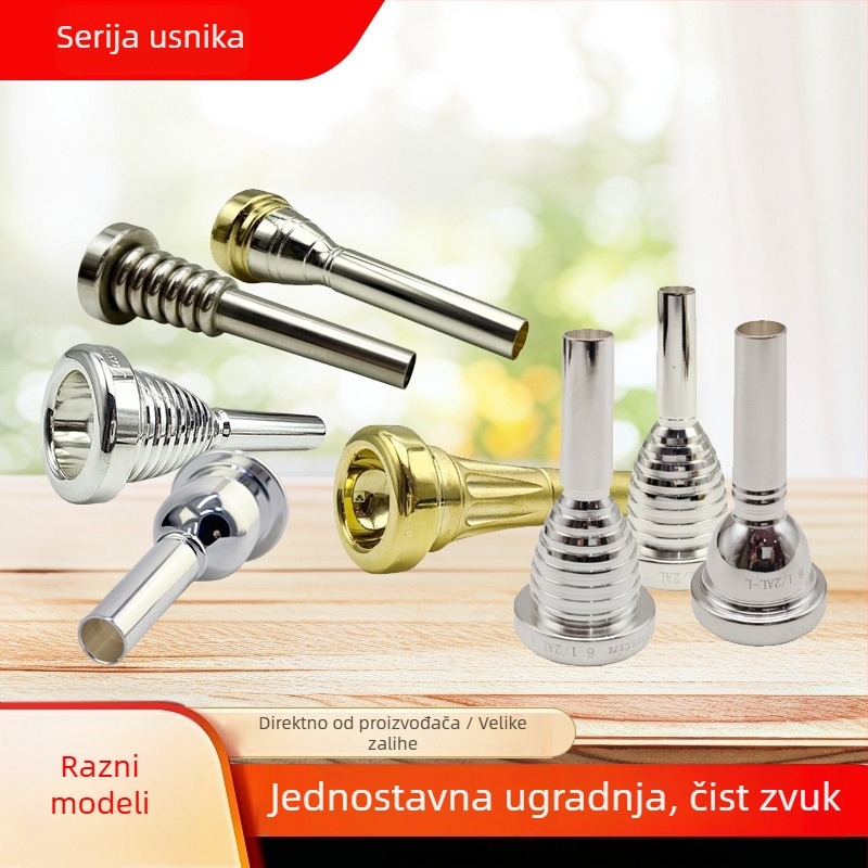Ustnici za limene instrumente: trombon, alt, tenor, eufonij, truba
