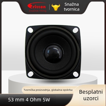 4Ω 5W full-range zvučnik za uređaj za priču, 53 mm NdFeB unutarnji magnet