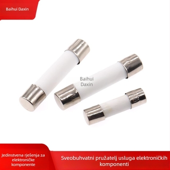 BAIHUIDA keramička osiguračka cijev 5×20, Quick-Break F 1/2/3/4/5/6/8/10/15A, 250V