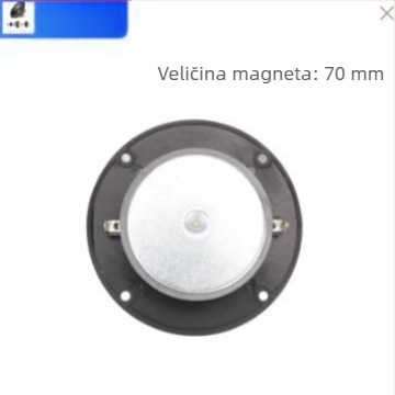 B1 4-inčni ball-top, crni zvučnik s dijafragmom od svile, full-range tweeter