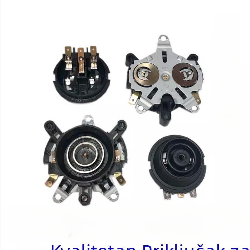 FADA SL-168-1 Veliki bakreni prsten, električni čajnik s tri noge, konektor termostata s malim donjim nosačem