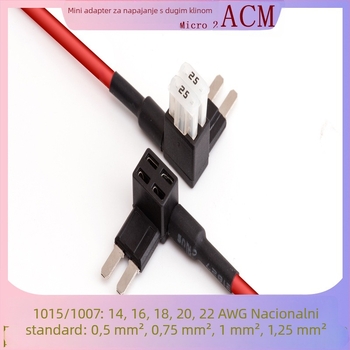 Micro2 Mini tap za automobilni osigurač s dugim nogama M2 - plug-in kućište osigurača