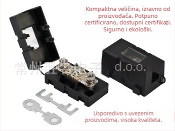 ANS-H2 Mini kutija osigurača za automobilsku klimu, montaža fork-bolt, 20A 30A 60A 80A 100A