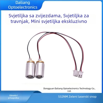 Laserski modul zvjezdane svjetlosti za lasersku glavu — zelena laserska projekcijska lampica 532 nm