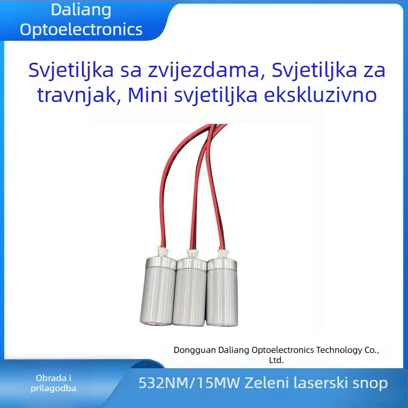 Laserski modul zvjezdane svjetlosti za lasersku glavu — zelena laserska projekcijska lampica 532 nm