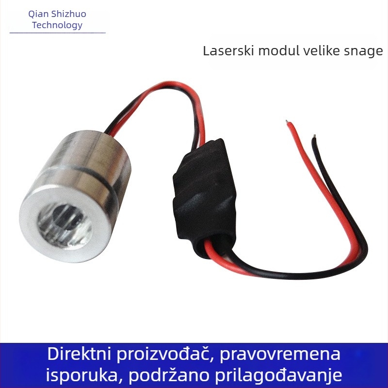 QS visoko snage crveni laserski modul s križnom i jednom linijom projekcije