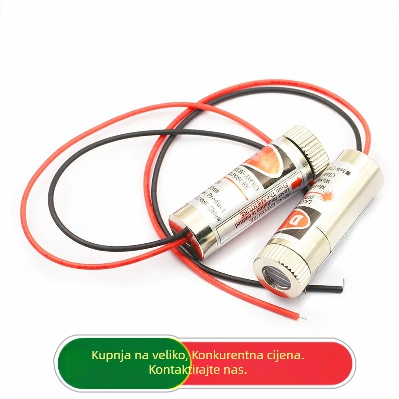 Laserska glava, laserski uređaj, laserska cijev, laserski modul, 5 mW crveni linijski laser