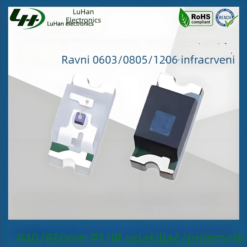 0603/0805/1206 plosnati infracrveni emiter i prijemnik LED 850/940 nm