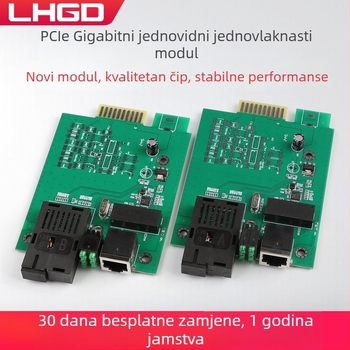 LHGD plug-in Gigabit jednosmjerni optički transceiver AB-end za 16-djelni rack, 1 par