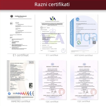 12V/24V automobilni klaxon s četvrtastim otvorom, dvotonski zvuk u obliku puža, univerzalno za Ford, Hyundai i Honda