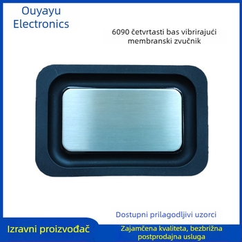 Ouya yuyin 6090/5890 Bass dijafragma, Nehrđajući čelik, kvadratna vibracijska membrana, pasivna ploča