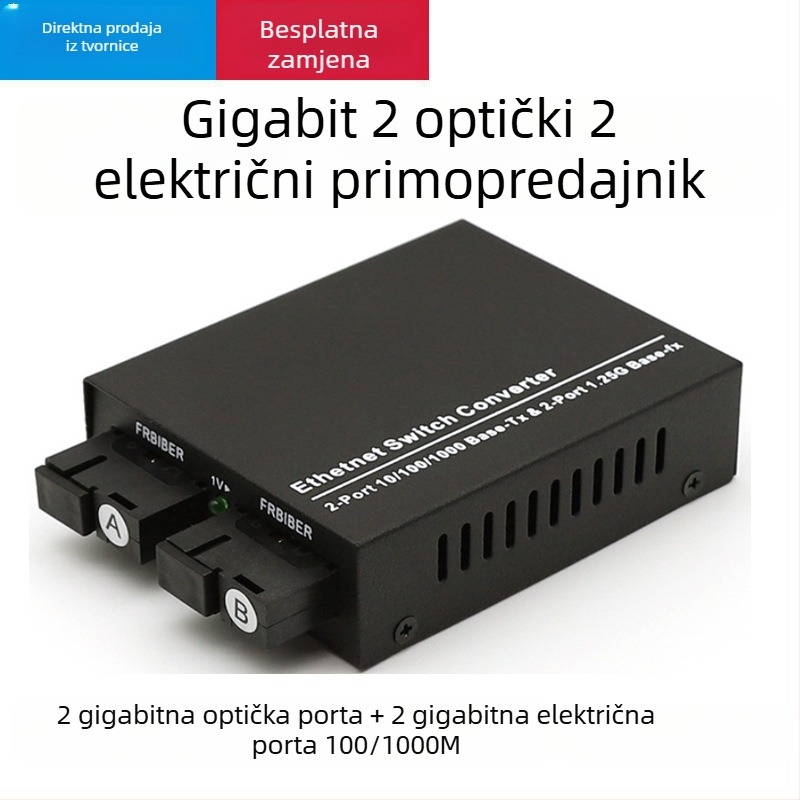 Gigabitni optički transiver, jednomodni, SC konektor, AB3KM