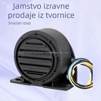 12V-24V troj-in-1 klaxon za kamione i građevinska vozila: lijevi i desni pokazivač smjera i vožnja unazad, vodootporan i otporan na prašinu, visok ton