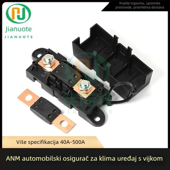 MEGA osigurač za automobil 30A-500A 32V, vijčani tip osigurača, veliki ravni priključak s kružnim otvorom