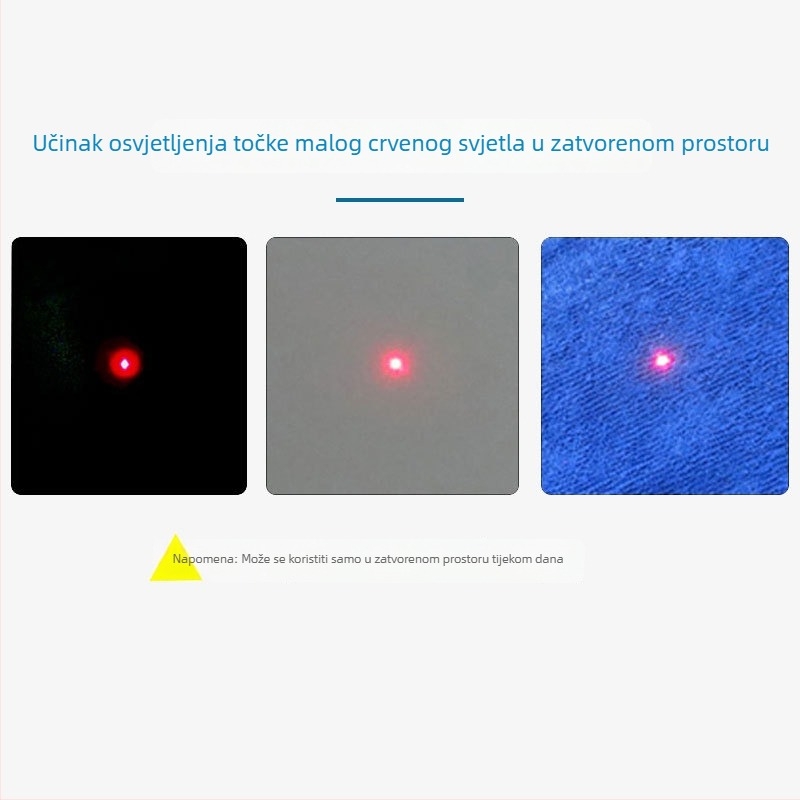 Laser modul s glavom crvene točkice, križasti pozicionirajući signal, 650 nm, 5 mW, napajanje 3-12 V